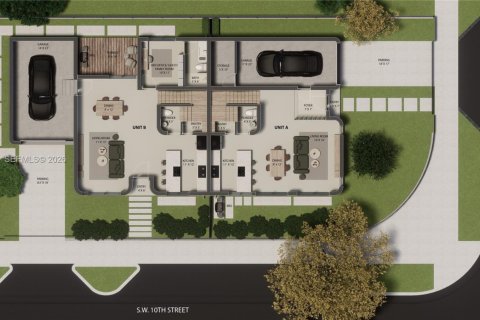 Touwnhouse à vendre à Miami, Floride: 4 chambres, 233 m2 № 2016612 - photo 9