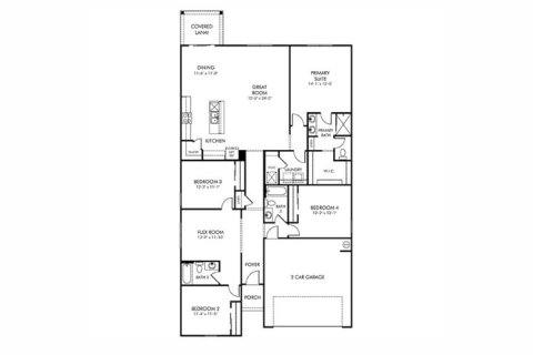 House in Palm Coast, Florida 4 bedrooms, 203.73 sq.m. № 1813573 - photo 1