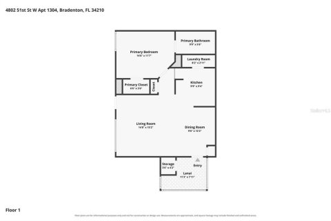 Copropriété à vendre à Bradenton, Floride: 1 chambre, 69.68 m2 № 2389398 - photo 28