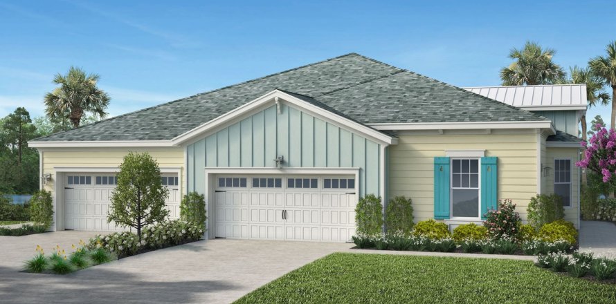 House in Latitude Margaritaville Watersound in Panama City Beach, Florida 2 bedrooms, 165 sq.m. № 655676