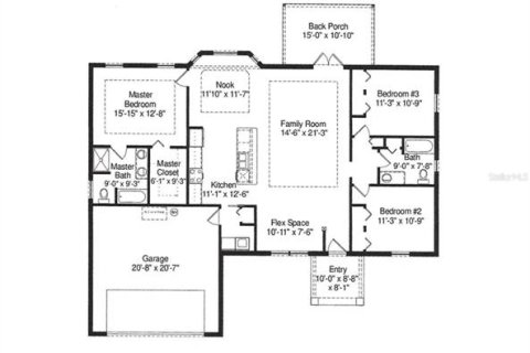 House in Newberry, Florida 3 bedrooms, 156.91 sq.m. № 1630156 - photo 2