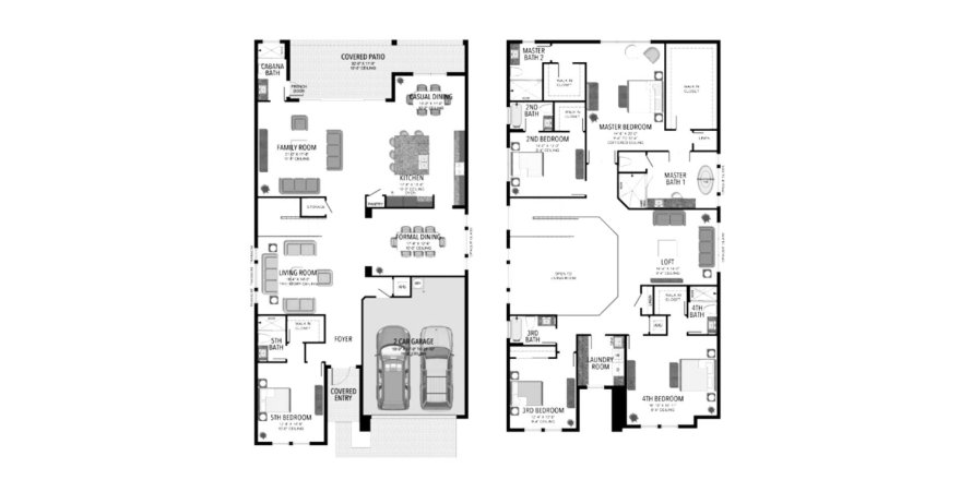 Villa ou maison à LOTUS PALM à Boca Raton, Floride 5 chambres, 420 m2 № 64108