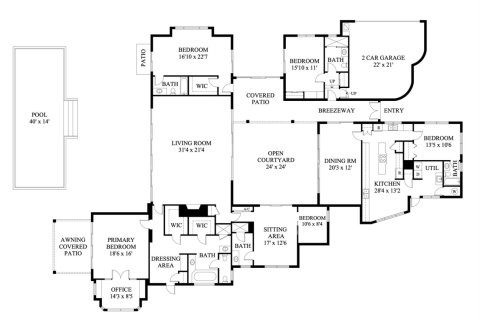 House in Palm Beach, Florida 5 bedrooms, 385.82 sq.m. № 2246697 - photo 24