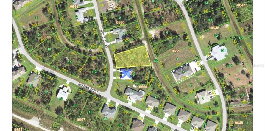 Terreno en Punta Gorda, Florida № 1787408