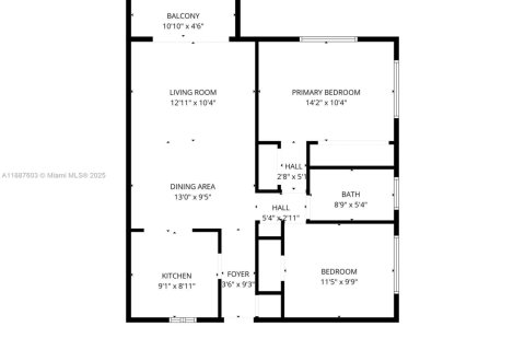 Снять в аренду квартиру в Майами, Флорида 2 спальни, 74.69м2, № 1942378 - фото 28