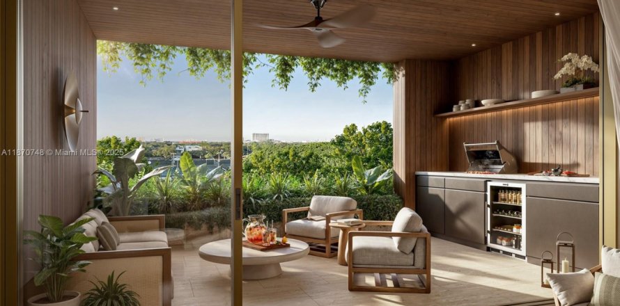 Кондоминиум с 3 спальнями в Майами, Флорида № 1898050