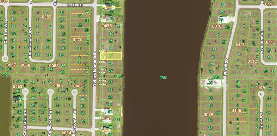 Land in Placida, Florida № 1242540