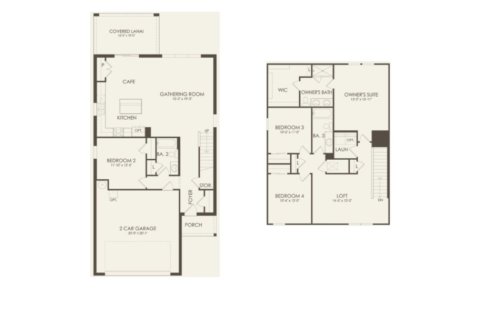 House floor plan «House», 4 bedrooms in Arden Preserve by Pulte Homes