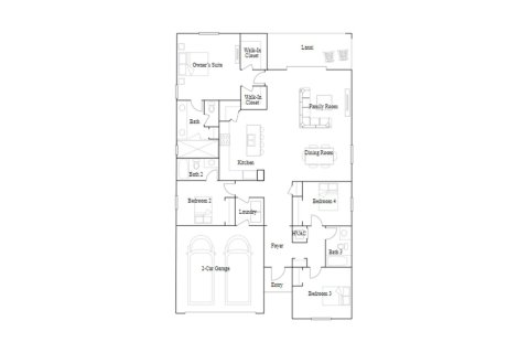 Townhouse floor plan «189SQM TREVI», 4 bedrooms in THE ISLES AT WEST PORT