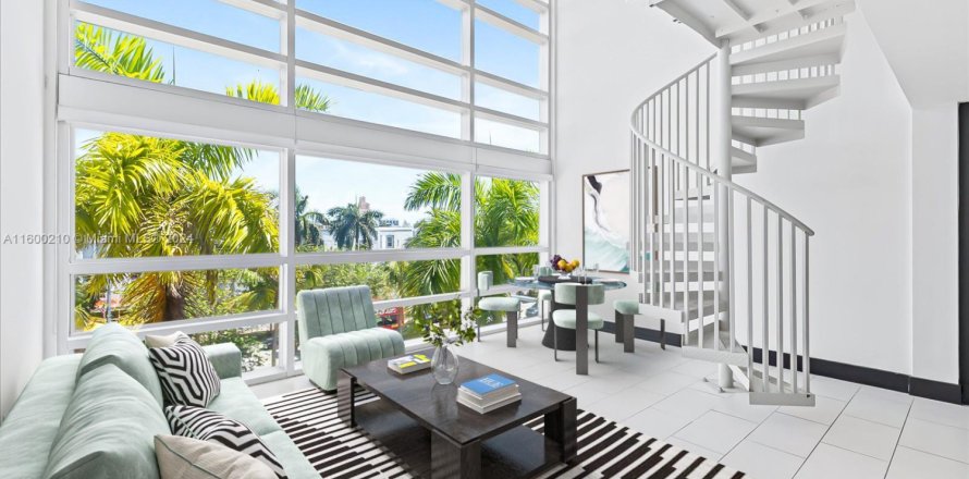 Condominio en Miami Beach, Florida, 1 dormitorio  № 1875424