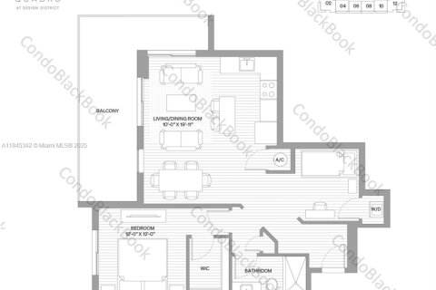 Купить кондоминиум в Майами, Флорида 2 спальни, 79.43м2, № 1938581 - фото 24