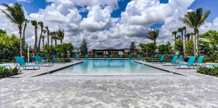 House in Royal Palm Beach, Florida 2 bedrooms, 148.18 sq.m. № 1180276
