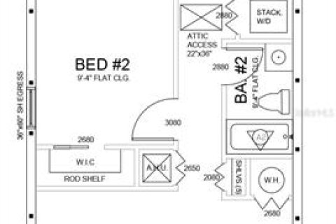 Casa en venta en Oviedo, Florida, 2 dormitorios, 108.05 m2 № 1577245 - foto 22