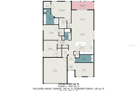 Casa en venta en Mount Dora, Florida, 3 dormitorios, 182.46 m2 № 1886059 - foto 13