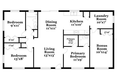 Casa en alquiler en Sanford, Florida, 3 dormitorios, 106.65 m2 № 1666550 - foto 2