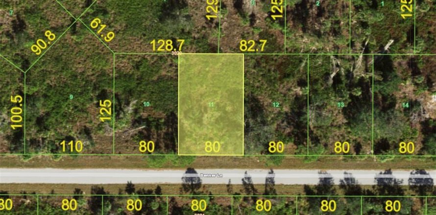 Land in Port Charlotte, Florida № 2159040