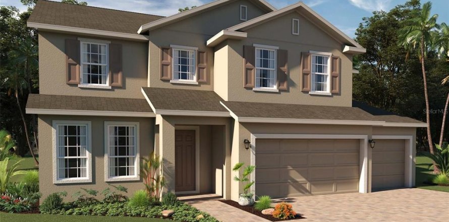 House in Groveland, Florida 5 bedrooms, 353.03 sq.m. № 2414021