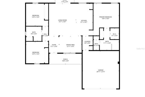 House in Ocala, Florida 3 bedrooms, 155.24 sq.m. № 2206226 - photo 18