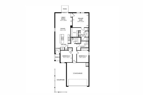 House in Lake Alfred, Florida 3 bedrooms, 117.89 sq.m. № 1883438 - photo 1