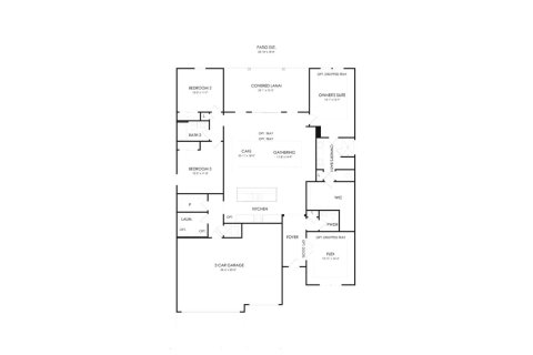 House floor plan «204SQM», 3 bedrooms in HIDDEN BLUFF