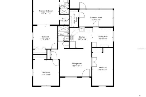 House in Saint Petersburg, Florida 3 bedrooms, 114.64 sq.m. № 2210932 - photo 6
