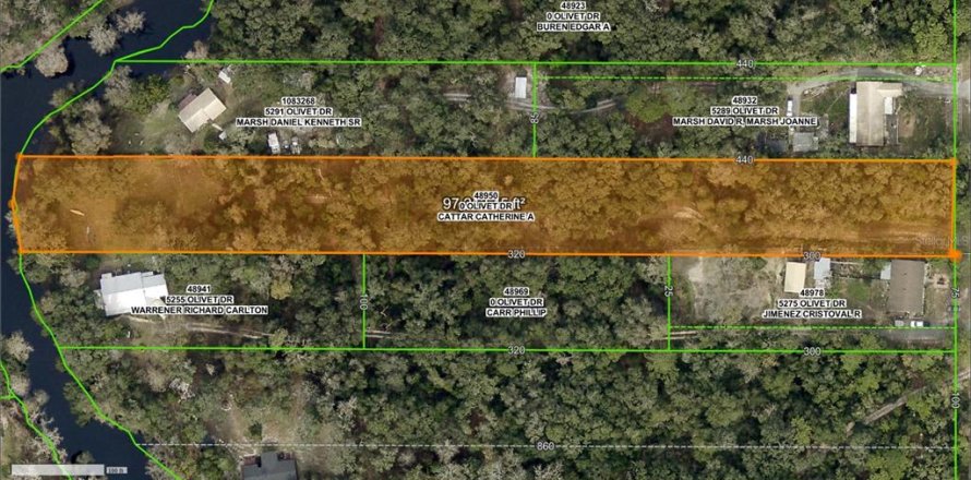Land in Ridge Manor, Florida № 1810095
