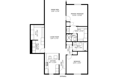Condominio en venta en West Palm Beach, Florida, 2 dormitorios, 133.97 m2 № 1222361 - foto 1