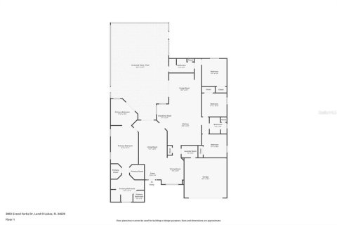 House in Land O' Lakes, Florida 4 bedrooms, 229.47 sq.m. № 1823031 - photo 26
