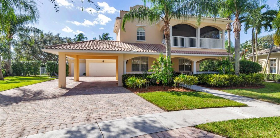 House in Wellington, Florida 5 bedrooms, 320.61 sq.m. № 2429721