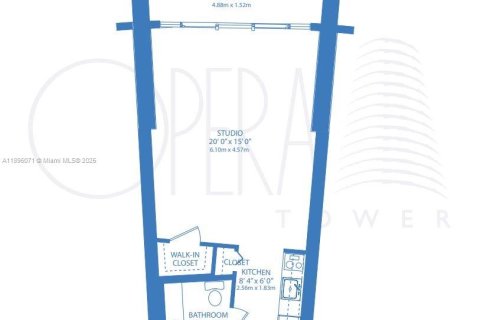 Apartment in Miami, Florida 47.19 sq.m. № 1950024 - photo 2