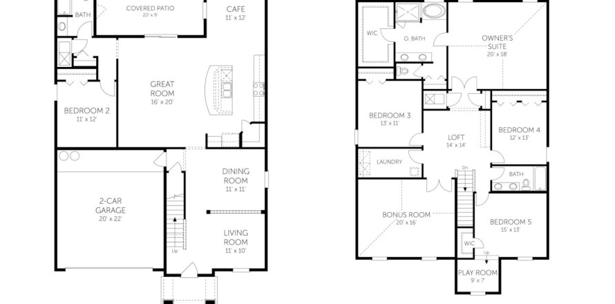 Casa en Holly Landing at SilverLeaf en Saint Augustine, Florida 5 dormitorios, 327 m2 № 450038