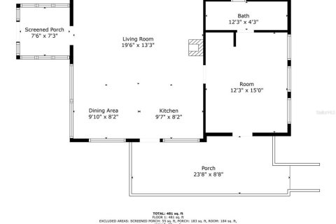 House in Fort MC Coy, Florida 1 bedroom, 66.15 sq.m. № 1911924 - photo 3