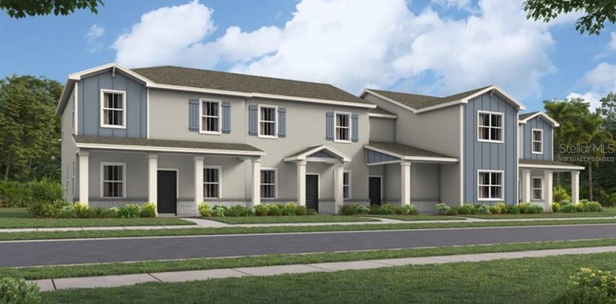 Townhouse in Apopka, Florida 4 bedrooms, 185.8 sq.m. № 1844427