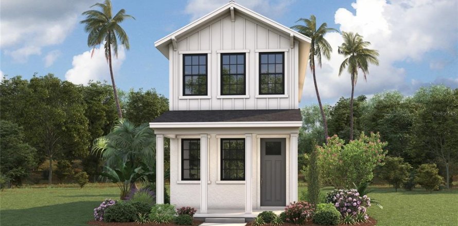 House in Tampa, Florida 3 bedrooms, 134.89 sq.m. № 2393469