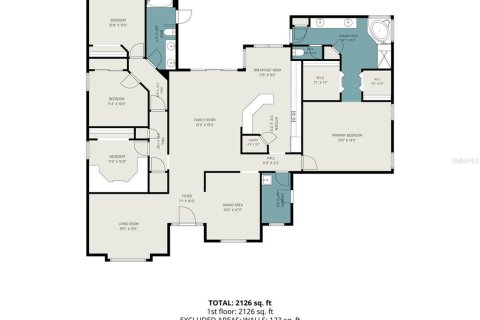 House in Orlando, Florida 4 bedrooms, 214.42 sq.m. № 2134296 - photo 2