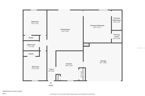 House in Ocala, Florida 3 bedrooms, 130.99 sq.m. № 1787882 - photo 14