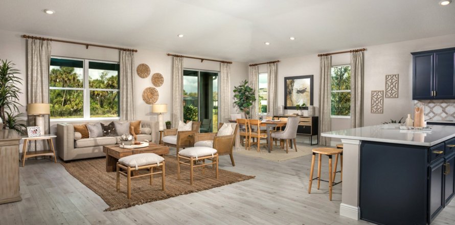 Townhouse in COVES OF ESTERO BAY in Fort Myers, Florida 4 bedrooms, 238 sq.m. № 57549
