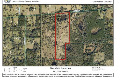 Terreno en venta en Reddick, Florida № 1540919 - foto 3