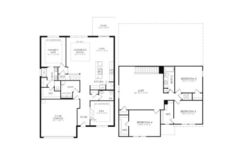 House floor plan «268SQM», 5 bedrooms in CYPRESS HAMMOCK