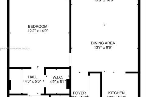 Condo in North Miami Beach, Florida, 1 bedroom  № 2039985 - photo 12