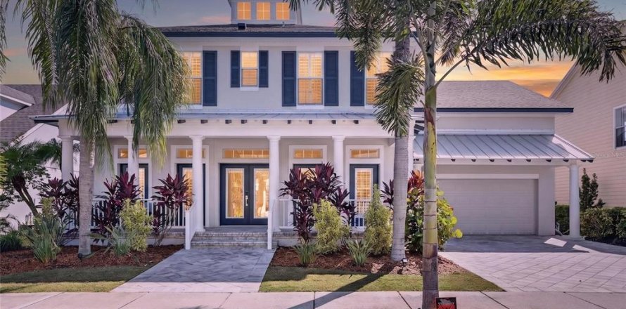 House in Apollo Beach, Florida 4 bedrooms, 310.39 sq.m. № 2393704