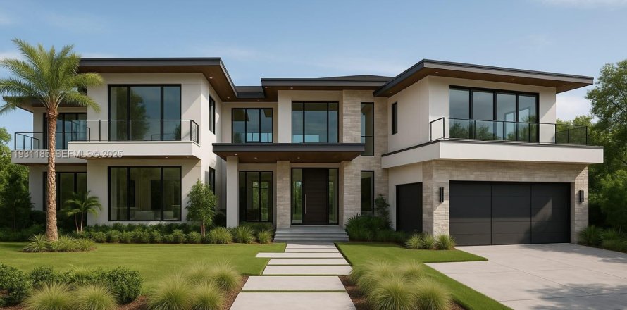 House in Miami, Florida 1 bedroom, 94.76 sq.m. № 1989614