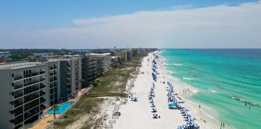 Condominio en Fort Walton Beach, Florida, 1 dormitorio  № 561346
