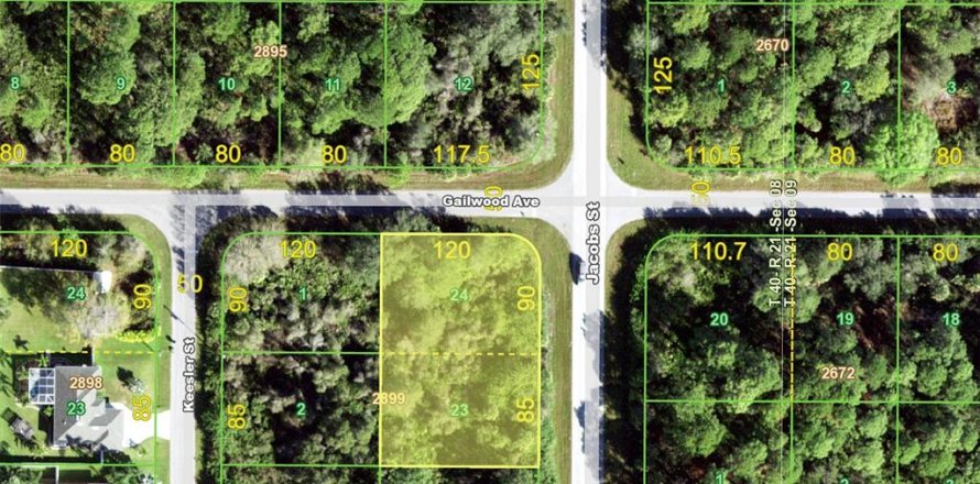 Land in Port Charlotte, Florida № 2232672