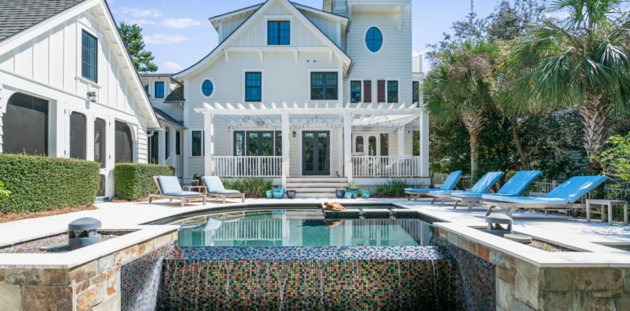House in Watersound, Florida 4 bedrooms, 397.62 sq.m. № 558726