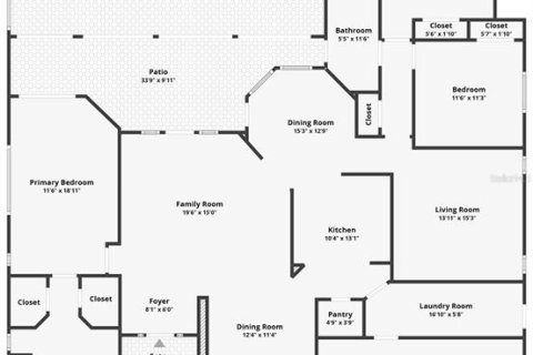 Casa en venta en Wesley Chapel, Florida, 3 dormitorios, 194.35 m2 № 2113772 - foto 6