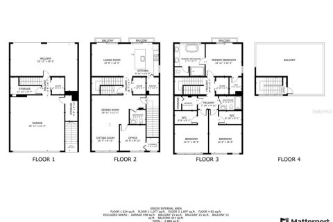 Touwnhouse à louer à Apollo Beach, Floride: 4 chambres, 222.59 m2 № 1757695 - photo 15