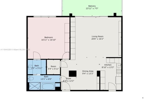 Condominio en venta en Key Biscayne, Florida, 1 dormitorio, 113.81 m2 № 2023132 - foto 20