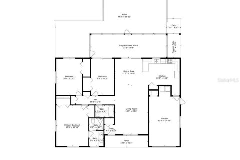 House in Crystal River, Florida 3 bedrooms, 147.99 sq.m. № 2213125 - photo 12