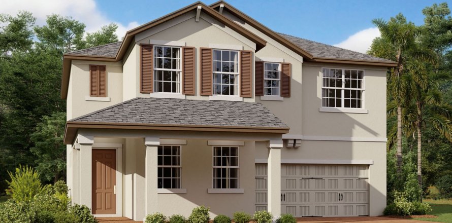 House in Rivington by Reader Communities in DeBary, Florida 4 bedrooms, 255 sq.m. № 616795